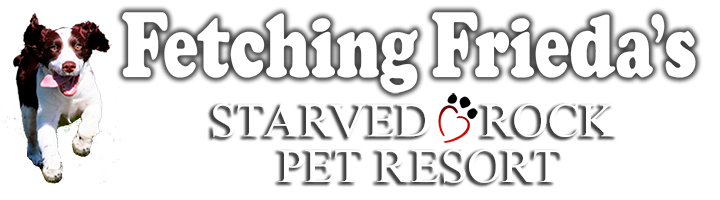 Fetching Friedas and Starved Rock Pet Resort Logo
